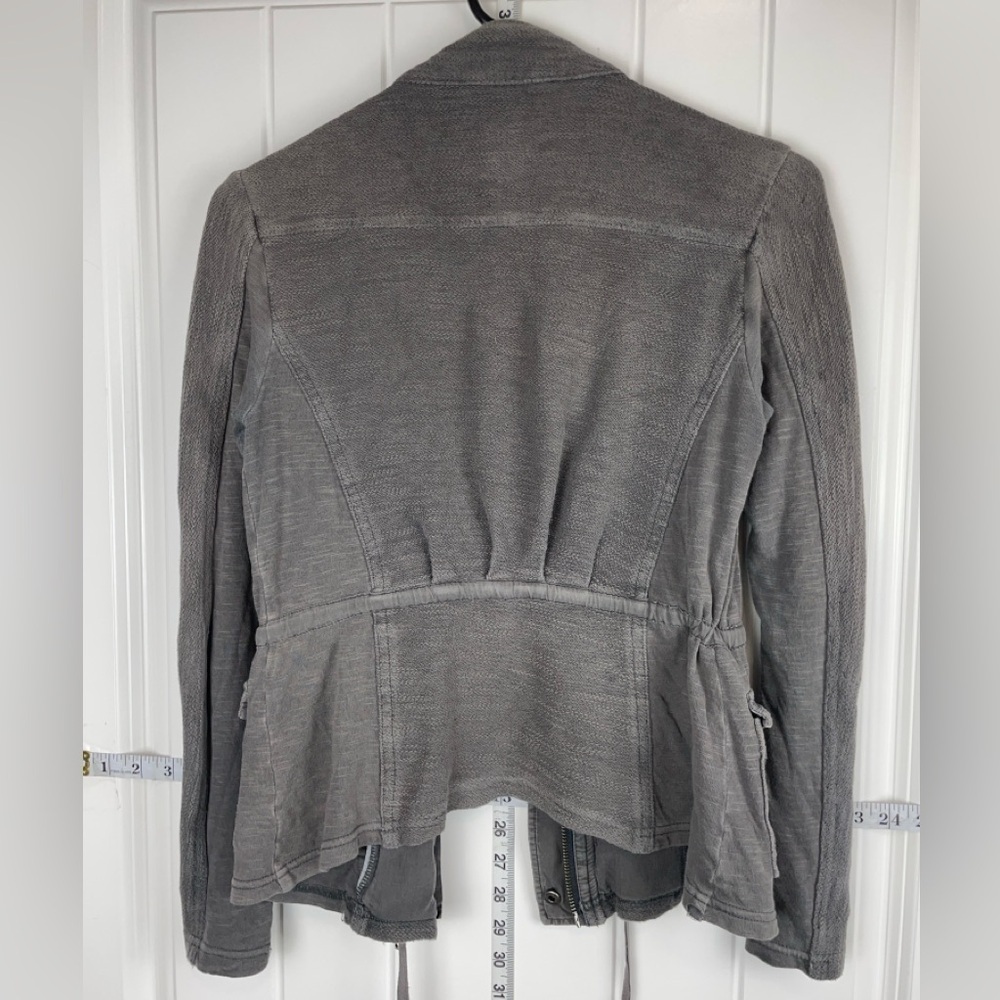 Anthropologie Gray Military Jacket - Picture 2 of 10